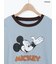 【Disney】ミッキーマウス/配色Tシャツ