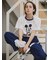 【Disney】ミッキーマウス/リンガーTシャツ