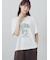 【接触冷感】切り替えプリントTシャツ