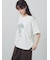 【接触冷感】切り替えプリントTシャツ