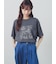 【接触冷感】切り替えプリントTシャツ