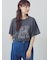 【接触冷感】切り替えプリントTシャツ