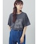 【接触冷感】切り替えプリントTシャツ