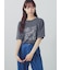 【接触冷感】切り替えプリントTシャツ