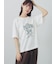 【接触冷感】切り替えプリントTシャツ