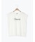 フロッキープリントフレンチスリーブTシャツ