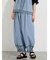 裾レース×ピンタックギャザーパンツ《限定カラーあり》