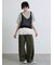 綿ナイロンカーゴパンツ