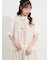 レース×ピンタックリボンベスト《限定カラーあり》