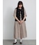 レース×ピンタックリボンベスト《限定カラーあり》