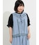 レース×ピンタックリボンベスト《限定カラーあり》