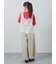 ストレッチタックキュロットパンツ