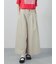 ストレッチタックキュロットパンツ