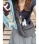 【Cross×Staff】ボトルポケ付/ハーフムーンフリルbag