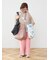 【Cross×Staff】ボトルポケ付/10ポケットトートbag