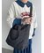 【Cross×Staff】ボトルポケ付/10ポケットトートbag