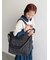 【Cross×Staff】ボトルポケ付/10ポケットトートbag