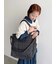 【Cross×Staff】ボトルポケ付/10ポケットトートbag