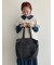 【Cross×Staff】ボトルポケ付/10ポケットトートbag