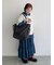 【Cross×Staff】ボトルポケ付/10ポケットトートbag