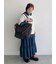【Cross×Staff】ボトルポケ付/10ポケットトートbag