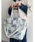 【Cross×Staff】ボトルポケ付/10ポケットトートbag