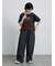 【接触冷感】カーブデニムパンツ