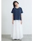 ◇【接触冷感/UVカット】配色レイヤードTシャツ