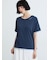 ◇【接触冷感/UVカット】配色レイヤードTシャツ