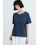 ◇【接触冷感/UVカット】配色レイヤードTシャツ
