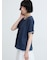 ◇【接触冷感/UVカット】配色レイヤードTシャツ