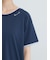 ◇【接触冷感/UVカット】配色レイヤードTシャツ