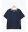 ◇【接触冷感/UVカット】配色レイヤードTシャツ