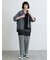◇【接触冷感】裾チュールチュニックTシャツ