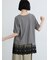◇【接触冷感】裾チュールチュニックTシャツ