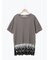 ◇【接触冷感】裾チュールチュニックTシャツ