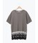 ◇【接触冷感】裾チュールチュニックTシャツ