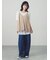 デニムワイドバレルパンツ〈WEB限定SS・XLサイズ〉