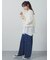デニムワイドバレルパンツ〈WEB限定SS・XLサイズ〉