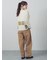 デニムワイドバレルパンツ〈WEB限定SS・XLサイズ〉