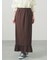 裾フリルナロースカート