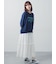 アシメティアードラップスカート
