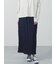 小花柄シャーリングナロースカート
