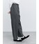 【イージーケア、マシンウォッシャブル】タックストレートパンツ