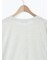 レース付きロゴプリントロングTシャツ