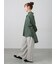 ツイルワイドストレートパンツ