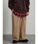 ツイルワイドストレートパンツ