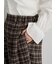 ツイルワイドストレートパンツ
