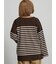バスクボーダーロングスリーブTシャツ