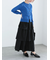 【WEB限定】ラメティアードスカート